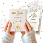 The Nursery/Pre-School Star Blank Story Booklets- Premium Cards - Eliza Henri