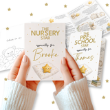 The Nursery/Pre-School Star Blank Story Booklets- Premium Cards
