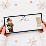 Printed Tickets/Vouchers- Nutcracker Teddy Bear