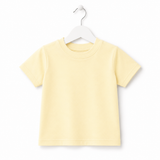 Pale Yellow Baby & Toddler T-Shirts – Larkwood | Baby Blanks