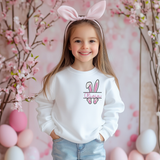 CUSTOM DTF TRANSFER - CUTE POCKET EMBROIDERY STYLE BUNNY NAME - Eliza Henri