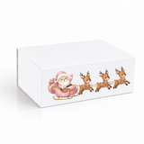 Pink Santa's Sleigh- Feature Front Decals