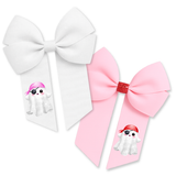 DTF Mini Bow Transfers- Pirate Boo