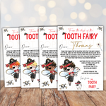 Pirate Tooth Fairy Boy Certificates- A4 Premium Card - Eliza Henri