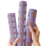 Puppy Playtime | Premium Faux Leather Fabric