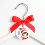 Elf Outfit of the Day Faux Leather Hanger Tags- Pre-Cut- Red - Eliza Henri