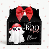 Pirate Ghost Treat Box Labels- UV Decal