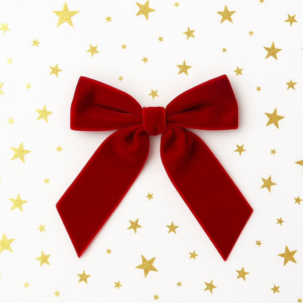 Custom Gold Glitter Personalised Believes Hair Bow Names (FOR VELVET HAIR BOWS)