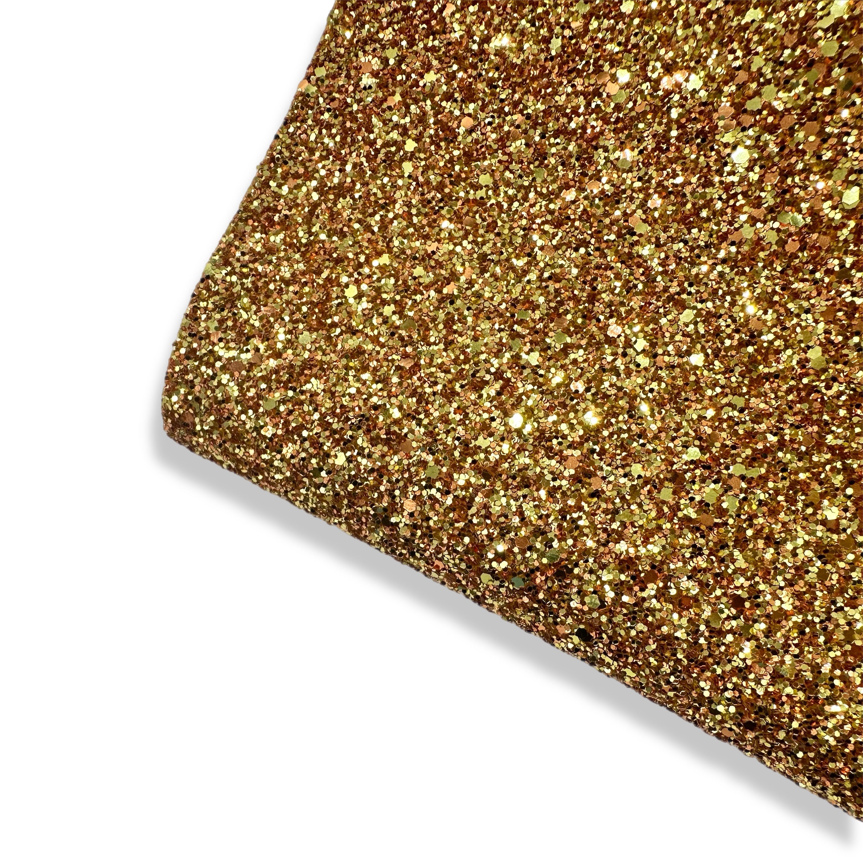 rose gold chunky glitter sheets for hair bow making