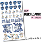 Scotland S1. - Fully Loaded DTF Sheets