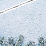 Snowfall Serenity | Canvas/PVC Photography Backdrop