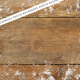 Snowy Wood | Canvas/PVC Photography Backdrop