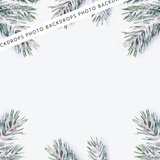 Frosted Pines | Canvas/PVC Photography Backdrop