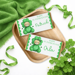 ST PATRICK'S DAY- SHAMROCK BEAR- CHOCOLATE WRAPPER - Eliza Henri