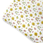 Summer Rainbows Premium Faux Leather Fabric Sheets - Eliza Henri