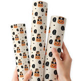 Trick Or Treasure | Premium Faux Leather Fabric