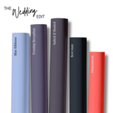The Wedding Collection- Core Colour Premium Faux Leather Fabric Sheets