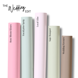 The Wedding Collection- Core Colour Premium Faux Leather Fabric Sheets