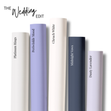 The Wedding Collection- Core Colour Premium Faux Leather Fabric Sheets