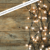 Winter Sparkle Wooden Effect | Canvas/PVC Photography Backdrop