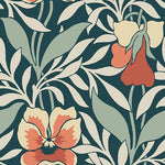 Harriet's Pansy Orange-Hesketh House Liberty Fabric Felt 04775648Z - Eliza Henri