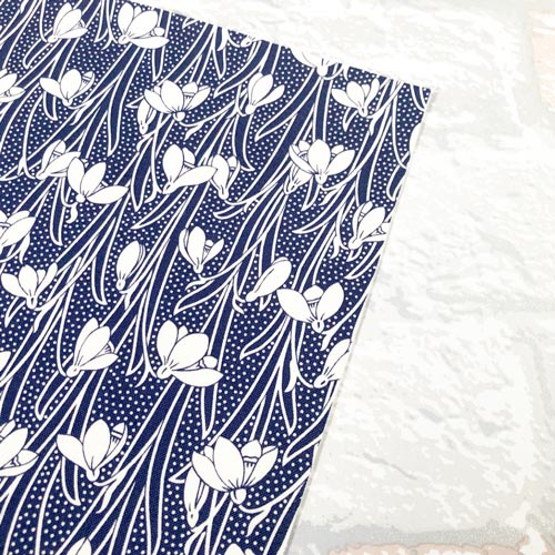 Hesketh - Dark Blue -Hesketh House Liberty Fabric Felt 04775656W - Eliza Henri