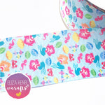 Mini Mermaid Girls Grosgrain Ribbon 2'' or 3'' - Eliza Henri Craft Supply