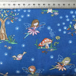 Enchanted Fairy Designer Cotton Fabric - Eliza Henri Craft Supply