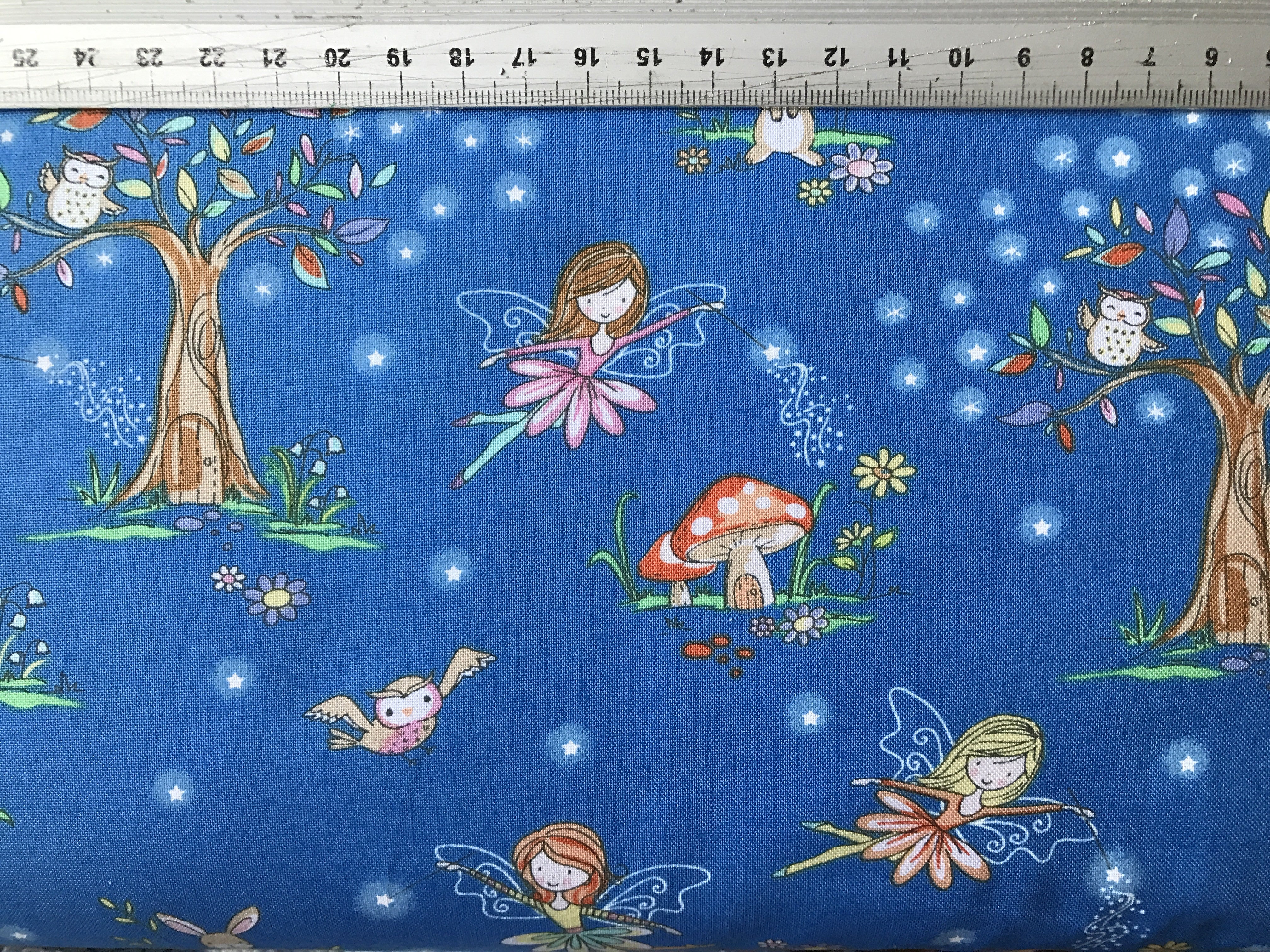 Enchanted Fairy Designer Cotton Fabric - Eliza Henri Craft Supply