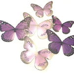 Butterfly Wing 3D Embellishments - Eliza Henri Craft Supply