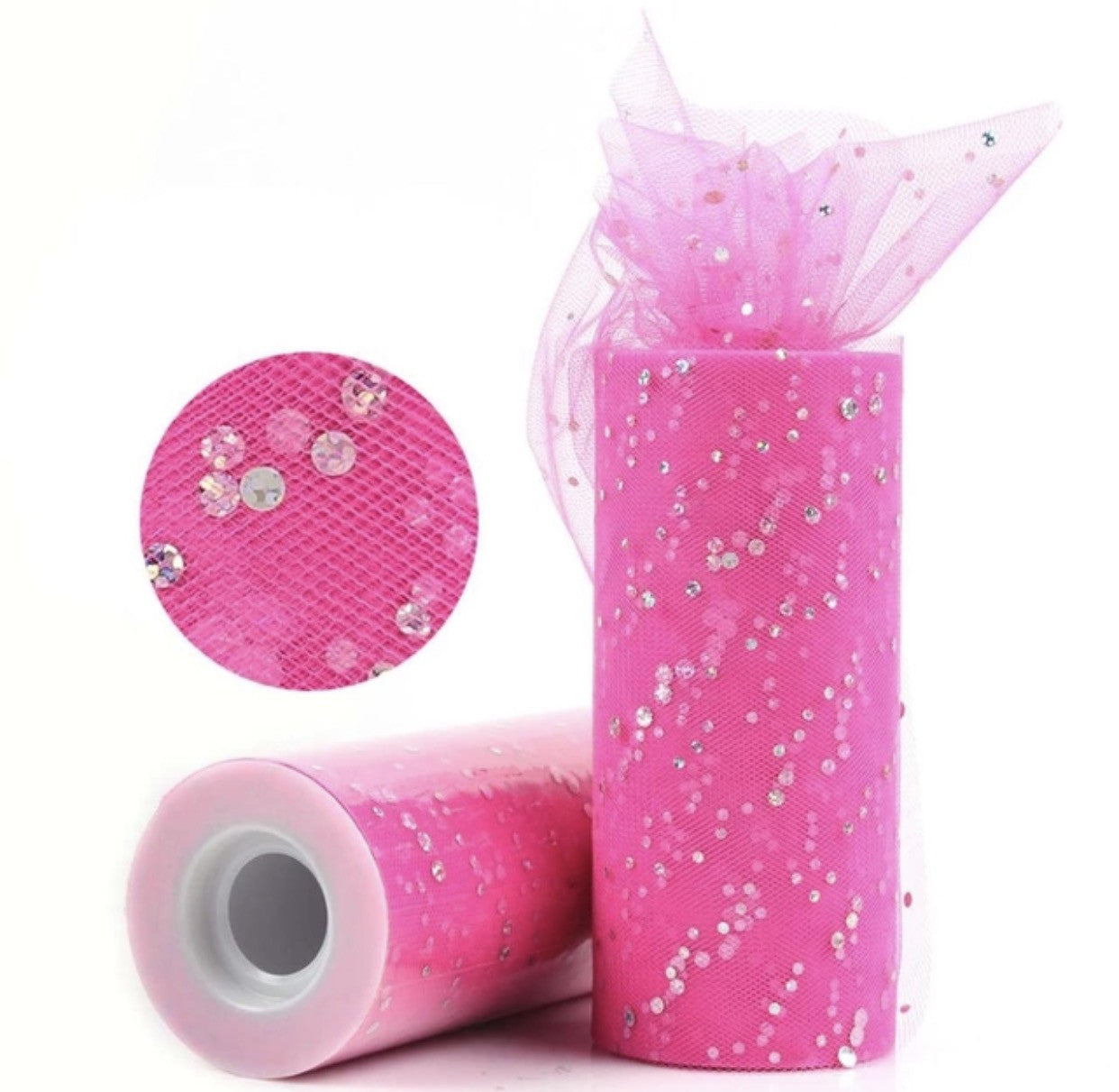 Luxury Sequin Tulle Fabric - Eliza Henri Craft Supply