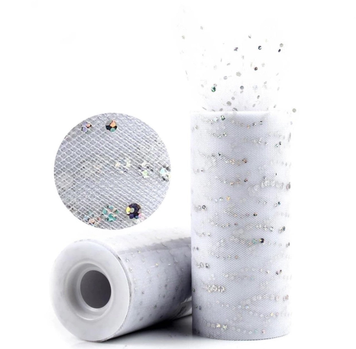 Luxury Sequin Tulle Fabric - Eliza Henri Craft Supply