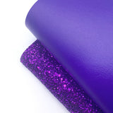 The Purple One Core Colour Premium Faux Leather Fabric Sheets - Eliza Henri