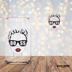Boss Babe Cold Cup or Can Vinyl Wrap 16oz - Eliza Henri