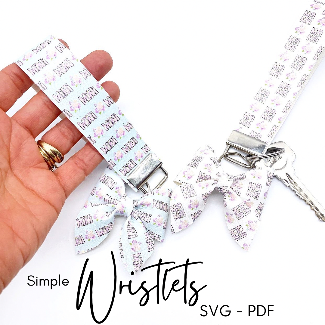 EHC Exclusive Simple Wristlets SVG/PDF - Eliza Henri