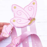 Make your own Bow Holder- DIY Butterfly Bow Holder Felties - Eliza Henri