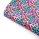 Party Leopard Premium Faux Leather Fabric Sheets - Eliza Henri