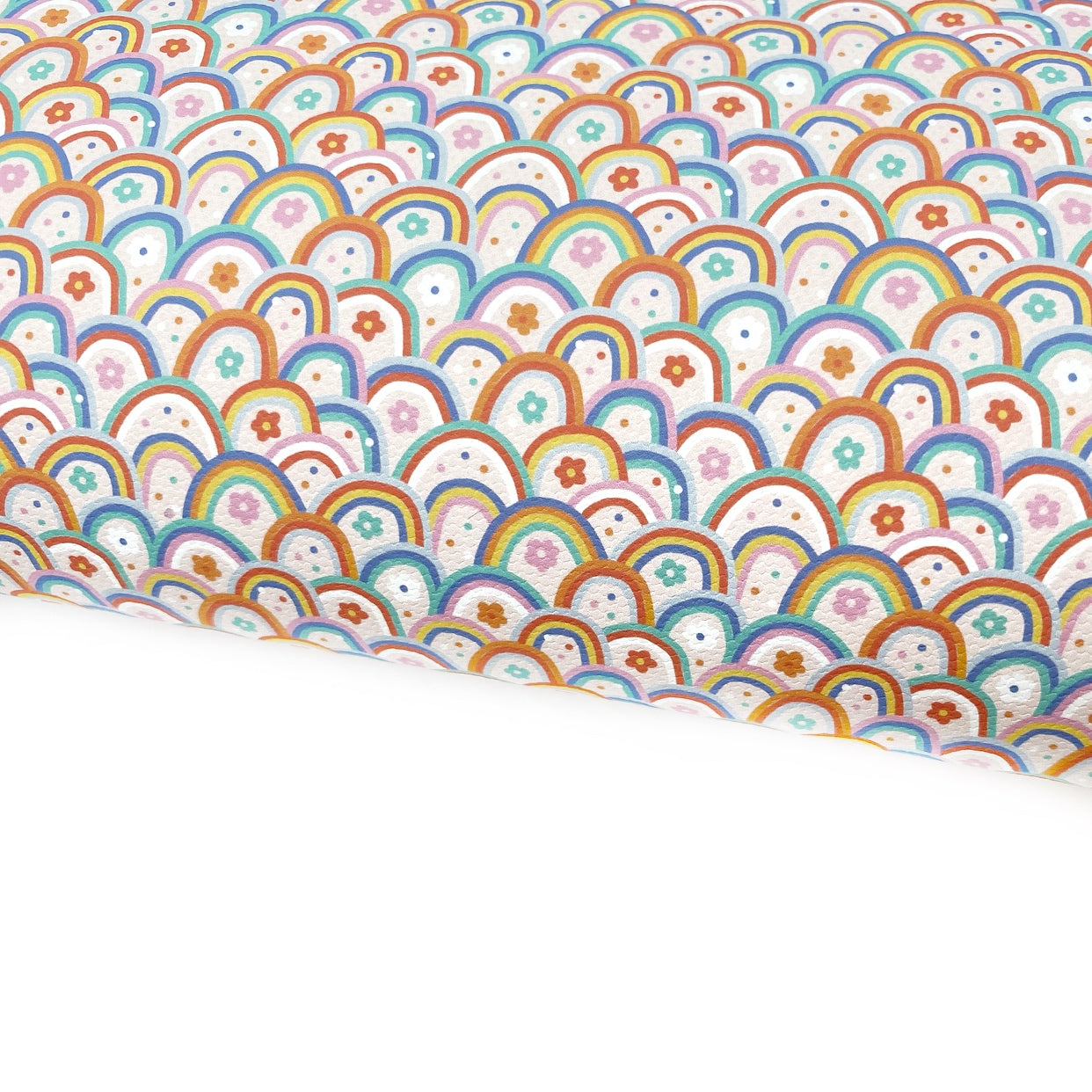Baby Rainbows Lux Premium Printed Bow Fabric - Eliza Henri