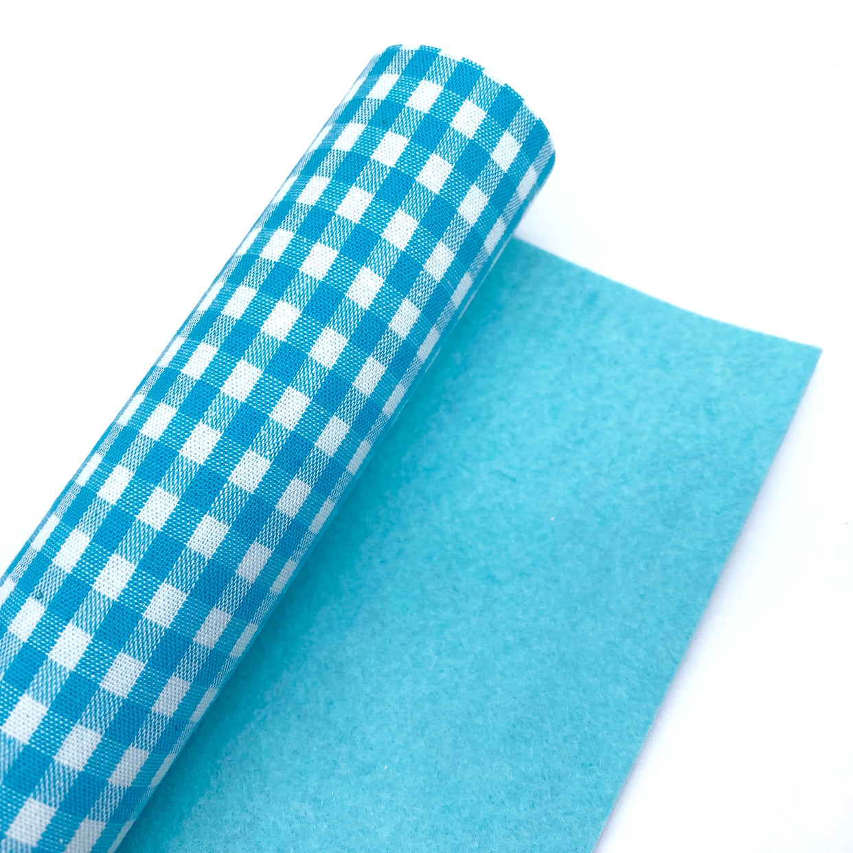 Colour Match Gingham Fabric Felt - Eliza Henri