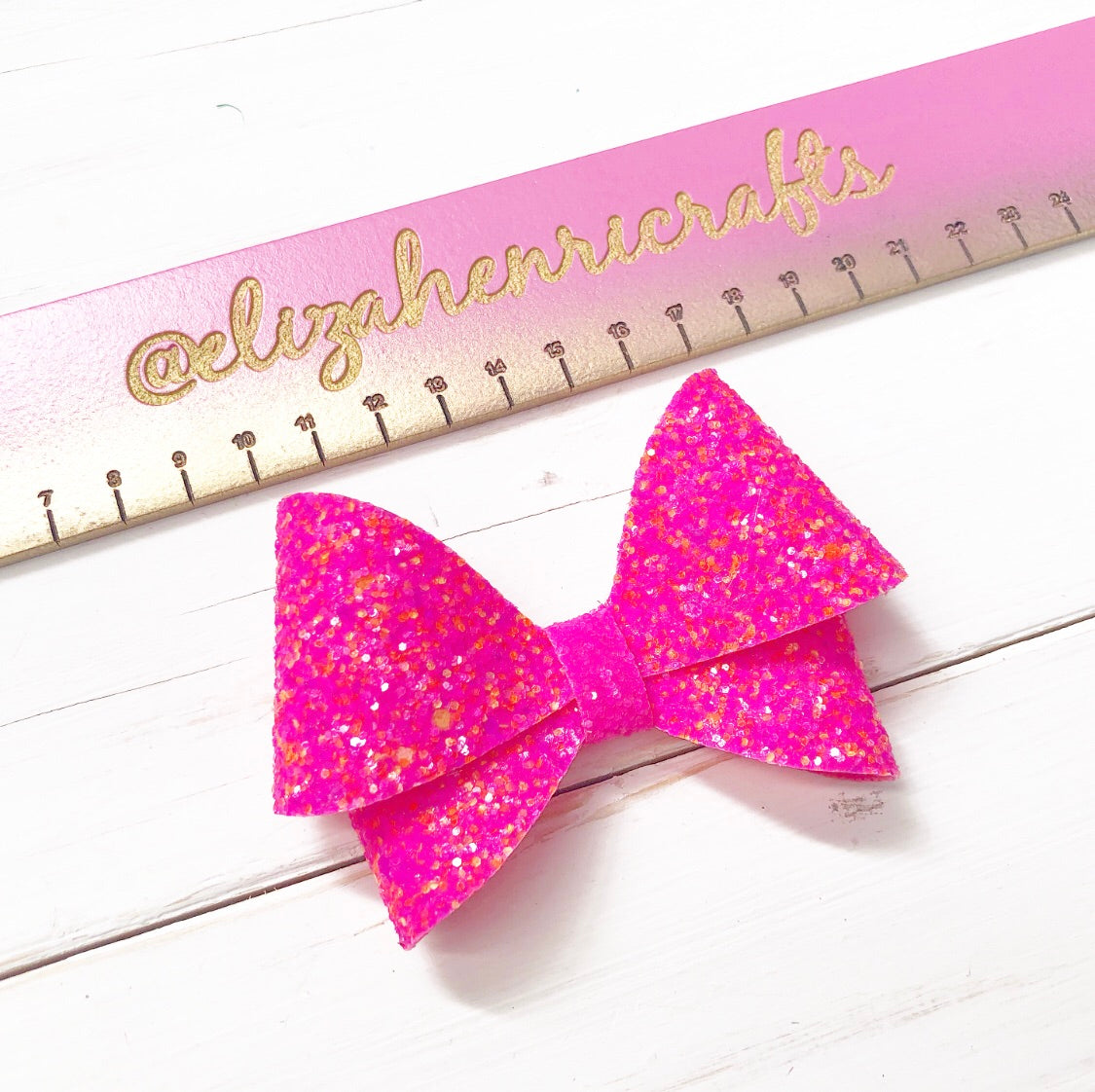 The Flutter Hair Bow- 3 Sizes on 1 Die Cutter/ Template- PRE ORDER - Eliza Henri