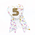EH Heart Birthday Badge Template for handcutting - Eliza Henri