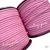 Plain Soft Faux Suede Cord - Eliza Henri