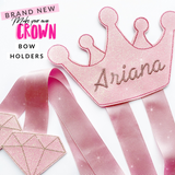 Make your own Bow Holder- DIY Fix your Crown Bow Holder Felties - Eliza Henri