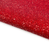 Cherry Red Lux Premium Chunky Glitter Fabric - Eliza Henri