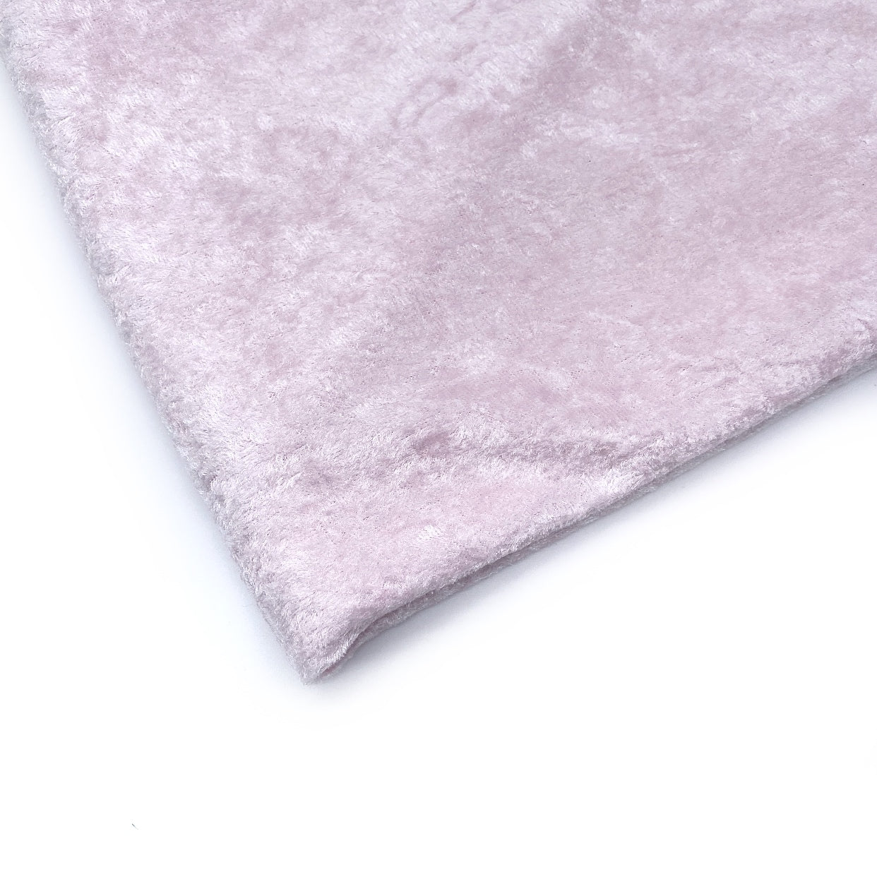 Baby Pink Crushed Velvet Fabric - Eliza Henri