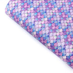 Marble Mermaid Premium Faux Leather Fabric Sheets - Eliza Henri