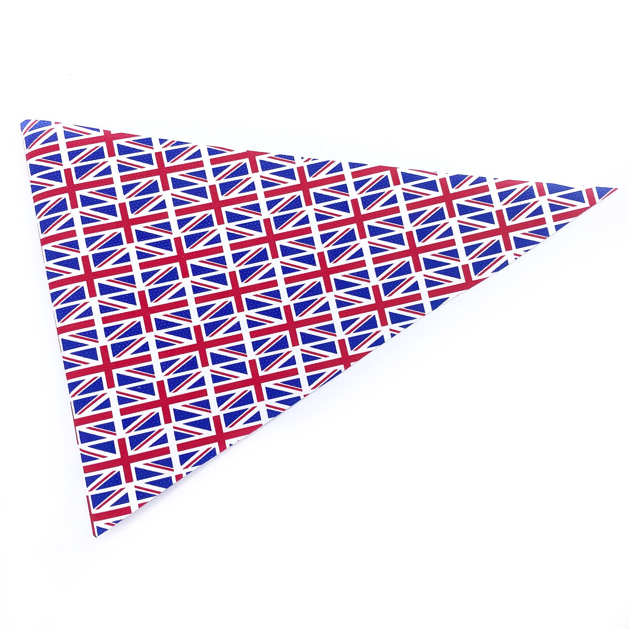 Union Jack Flag/Bunting Horizontal Lux Premium Printed Fabric- 3 per sheet - Eliza Henri