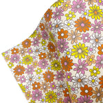 Pretty Hippie Floral Premium Faux Leather Fabric Sheets - Eliza Henri