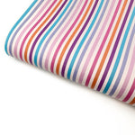 Party Stripes Premium Faux Leather Fabric Sheets - Eliza Henri