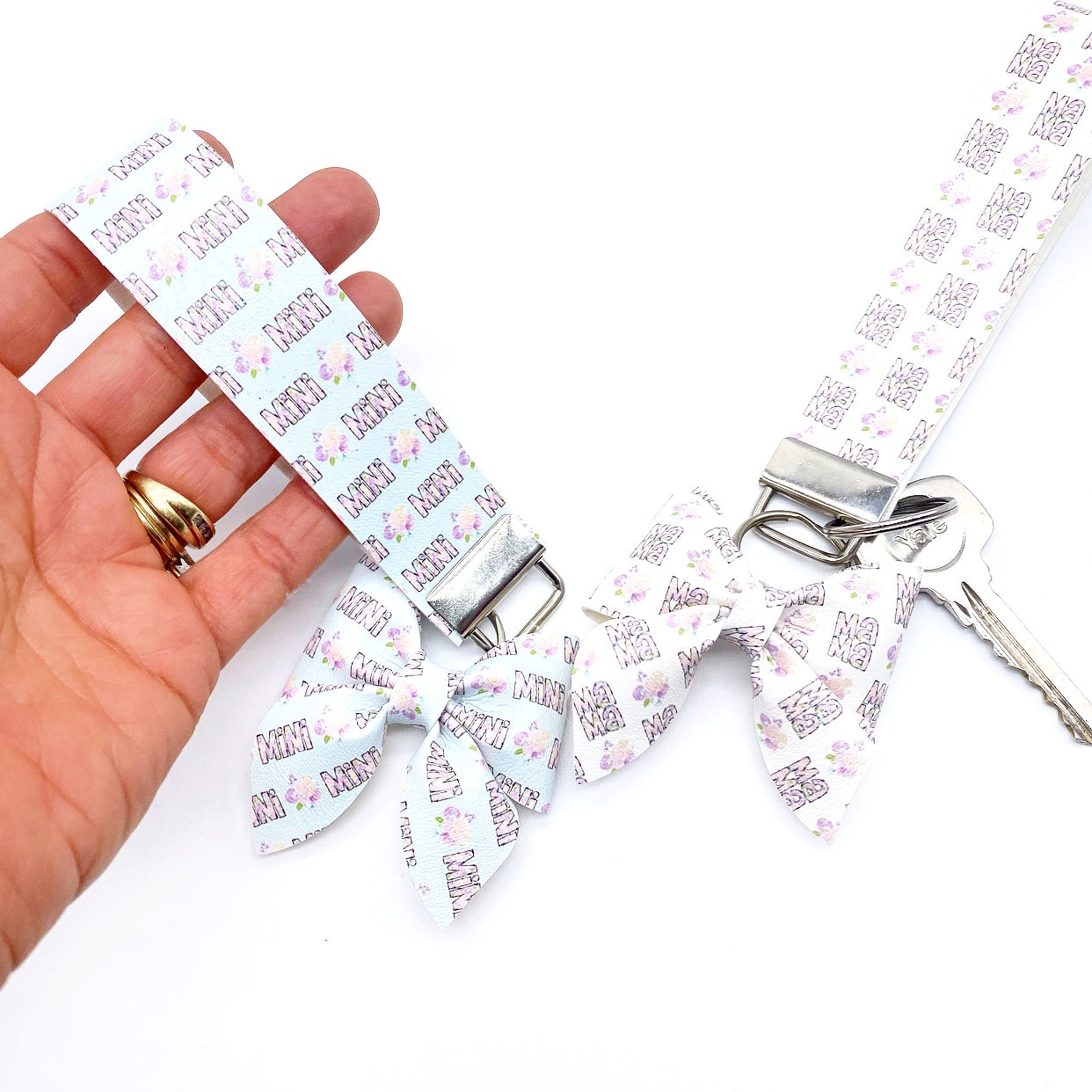 Metal Wristlet Keyring Clamps - Eliza Henri